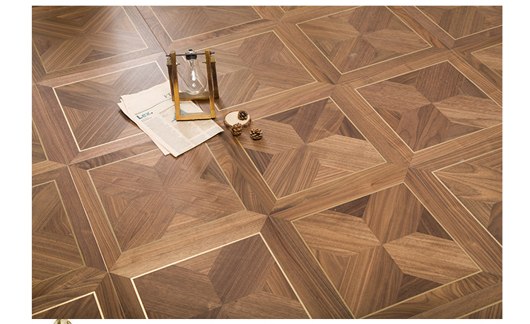 Copper Inlay Flooring
